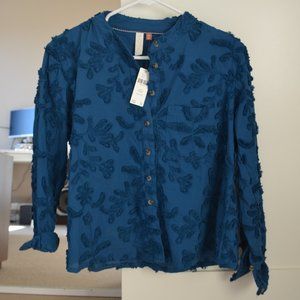 Free People Floral Shirt